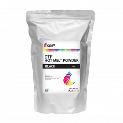 Color Prime DTF Black Powder Adhesive 1kg(2.2lbs)